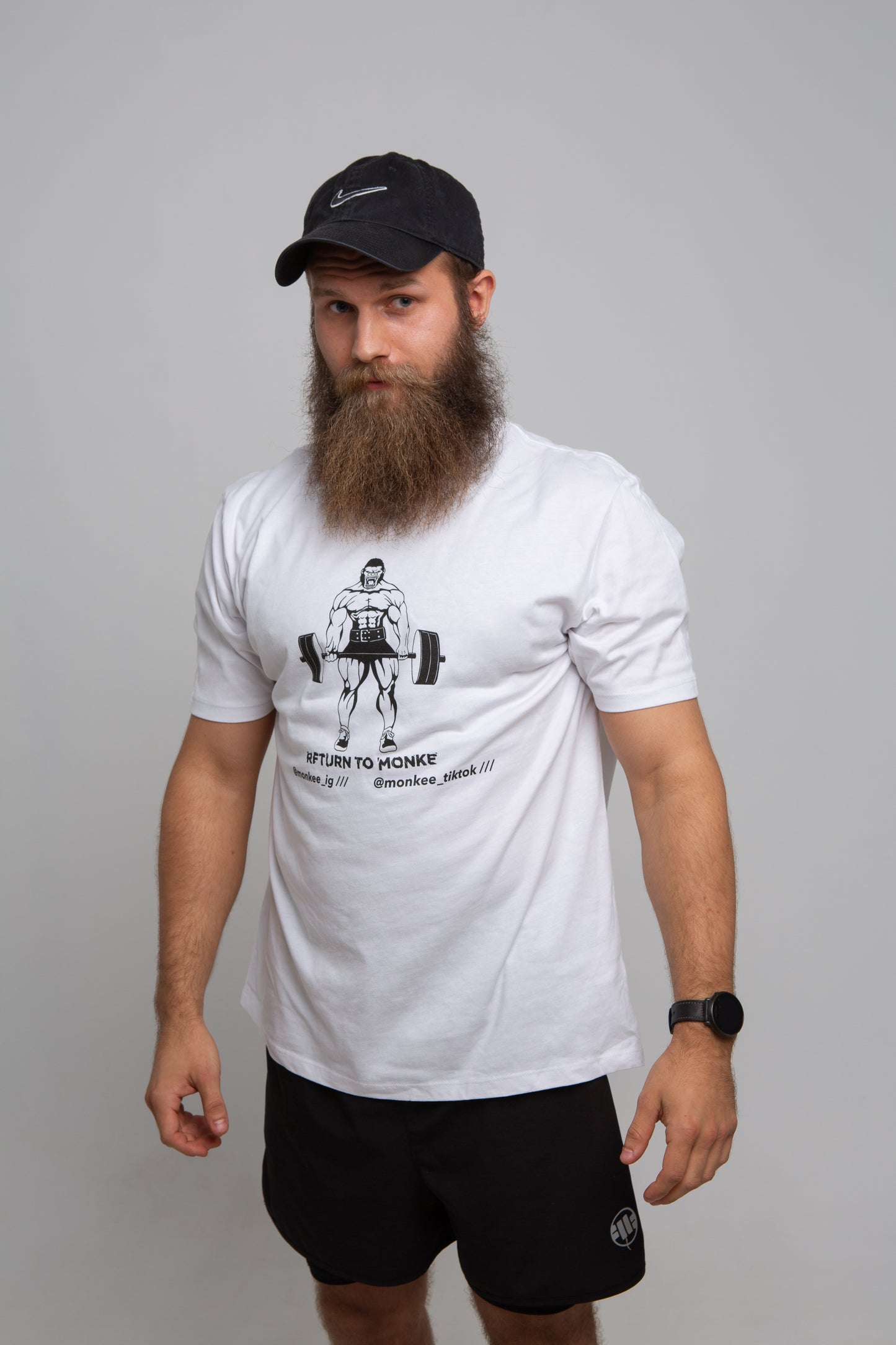 Return to monke T-shirt (white)